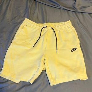 Lime Nike tech shorts